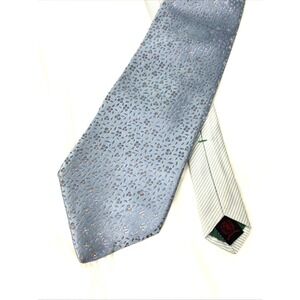 Tommy Hilfiger Tie 100% Imported Silk 58" Long 3.5" Wide USA Blue Peach Floral